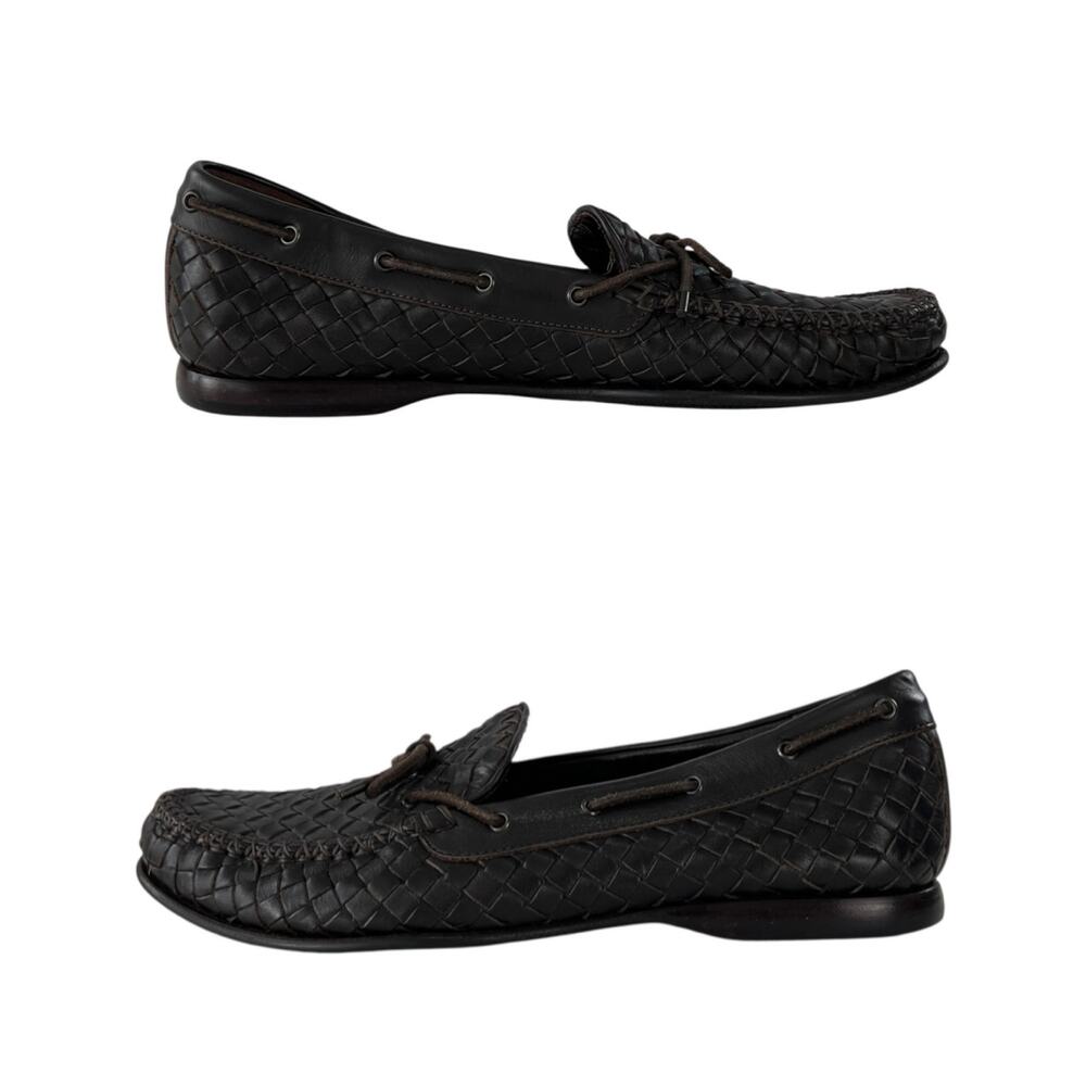 Bottega Veneta Intrecciato Leather Loafers - Picture 3 of 7
